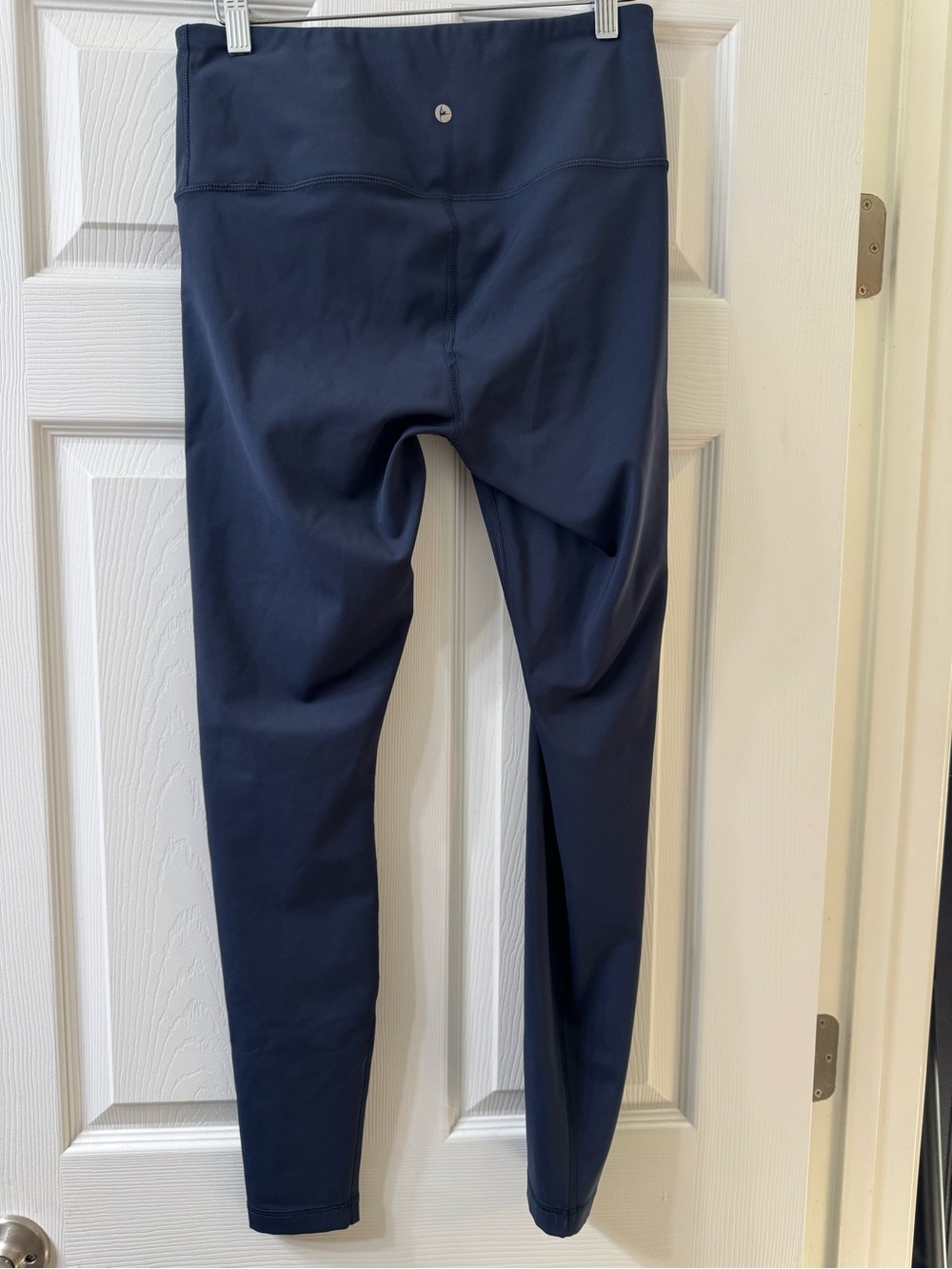 90 Degree By Reflex Navy' High-Waist Leggings - Picture 2 of 3